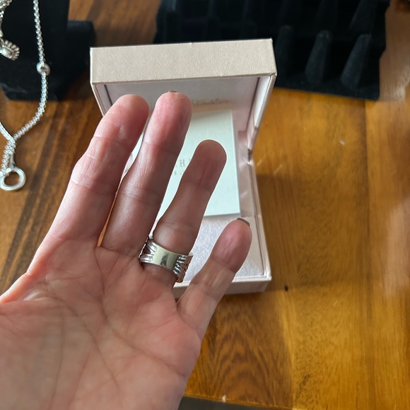 Judith Ripka Vienna Single Stone with Diamonds - Size 7 - Picture 7 of 7